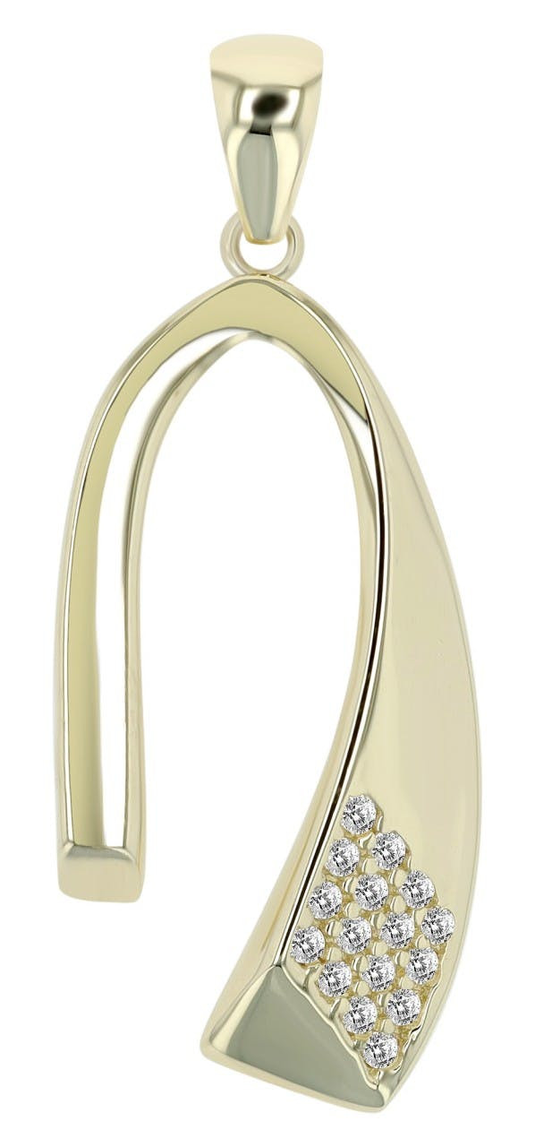 Joalharia Ouro 8k - Pingente em Ouro "Asiel"