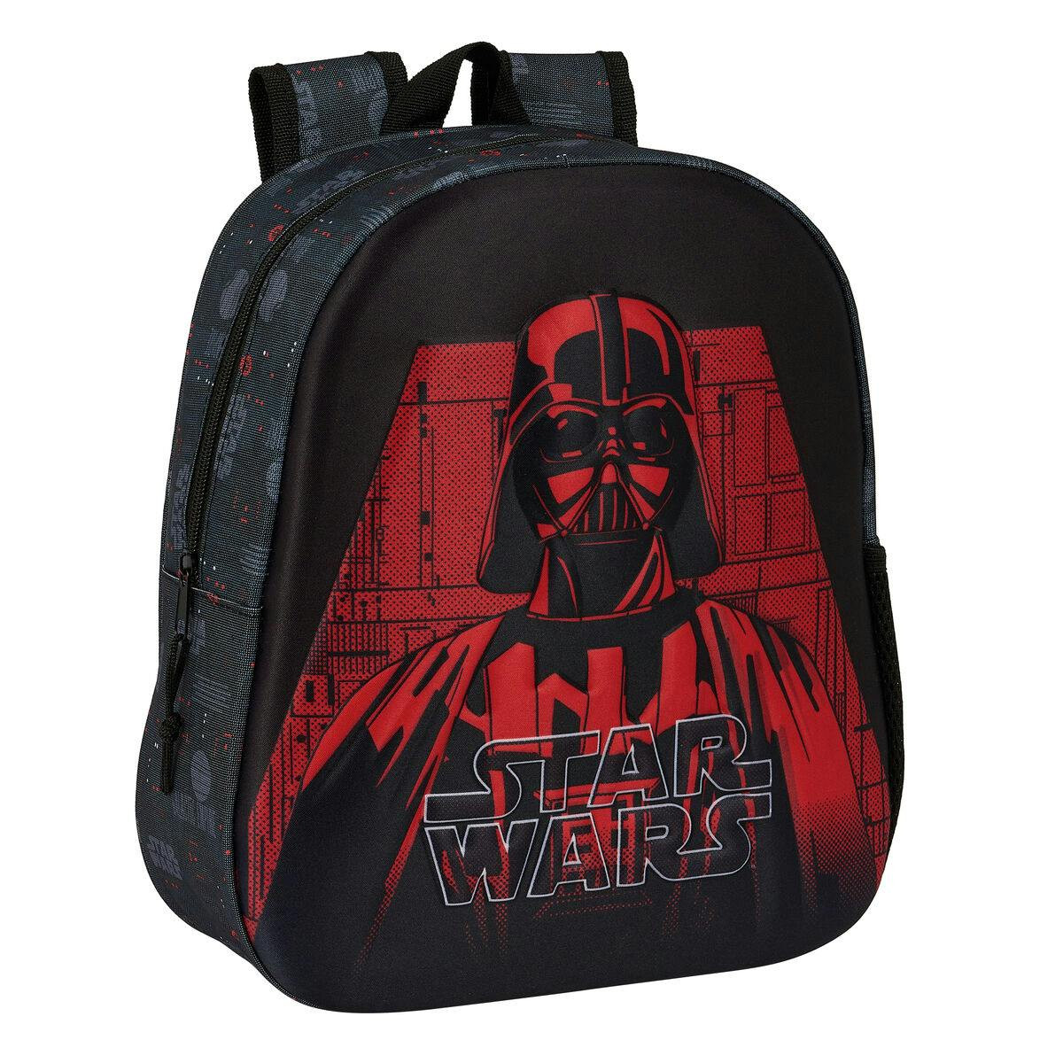 Mochila infantil 3D Star Wars em EVA