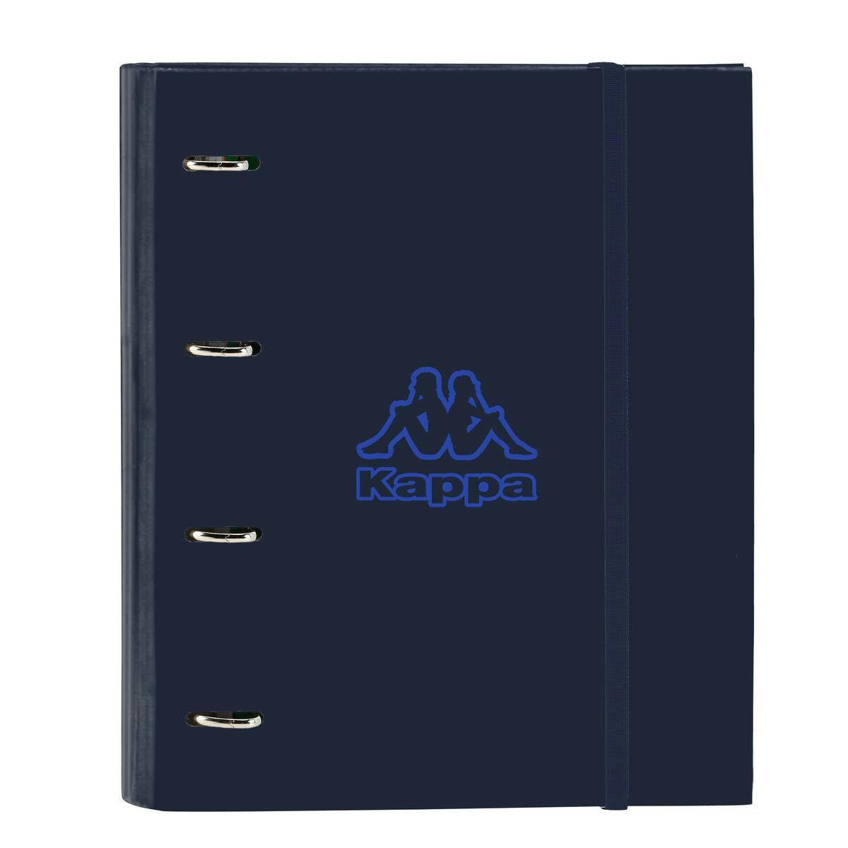 Pasta com argolas Kappa Blue night azul marinho