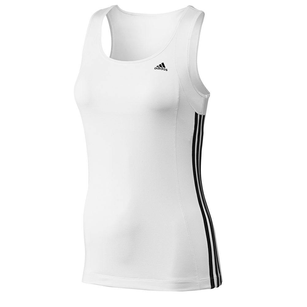 Adidas® Caveada Essentials 3 Stripes White | Tecnologia Climalite® - 44