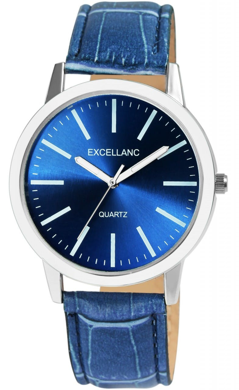Relógio Excellanc® Homem com Bracelete em Couro - 2900231-007