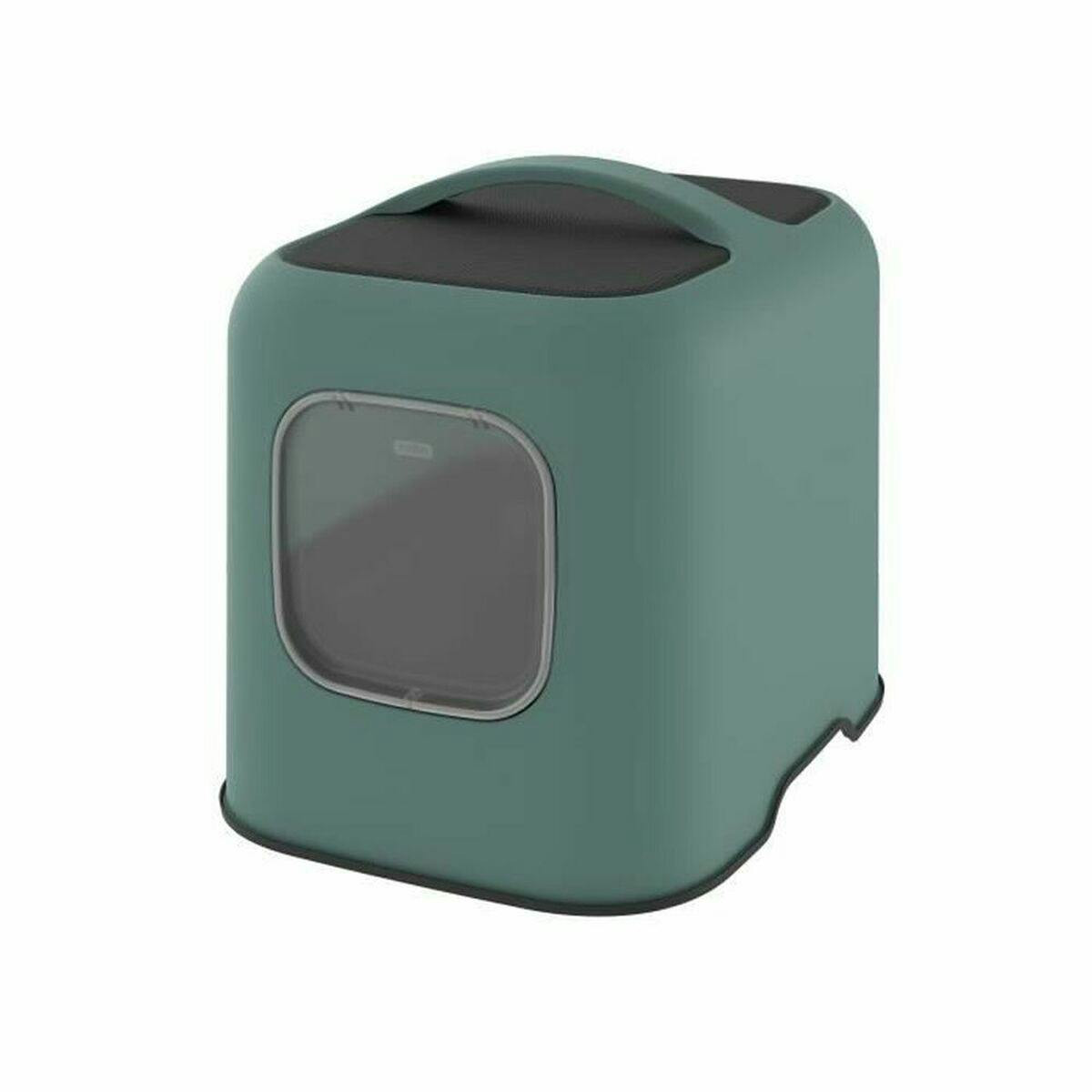 Caixa de Areia para Gatos Rotho My Pet MISTLETOE Verde Plástico