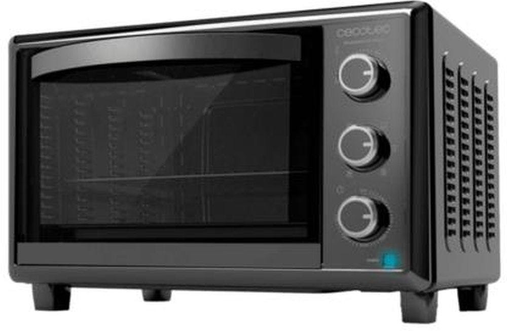 Mini-forno de convecção 26 L com pedra para pizza e 6 funções