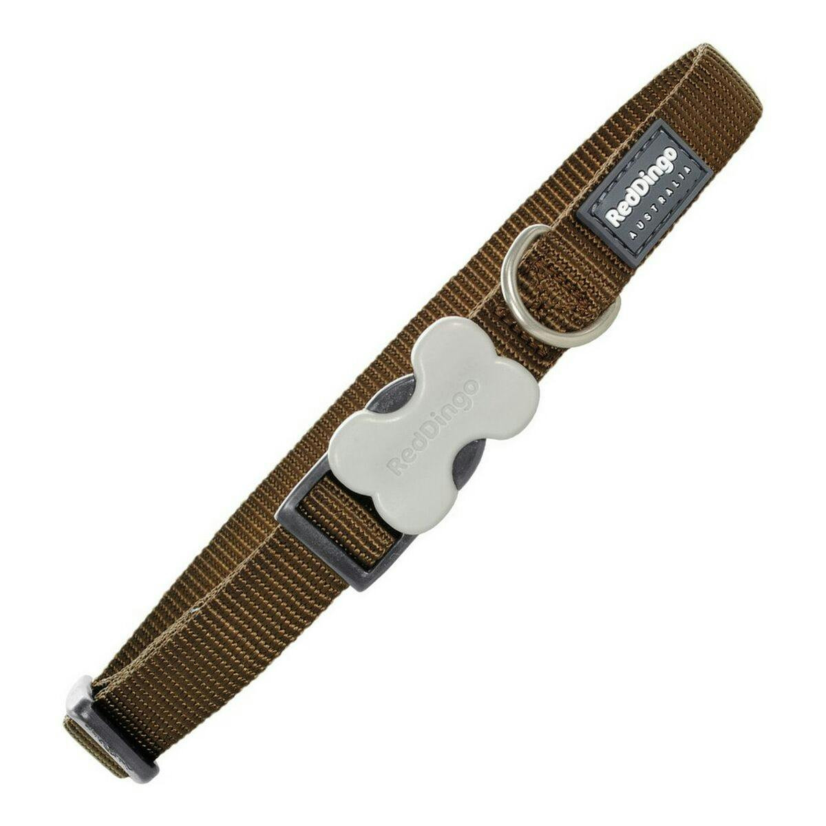 Coleira para Cães Red Dingo Castanho (1,2 x 20-32 cm)