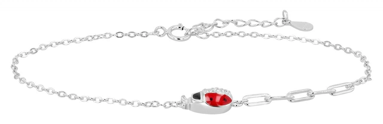 Pulseira "Belli" Prateada em Prata de Lei 925 Banhada a Ródio com Zircónias 0113