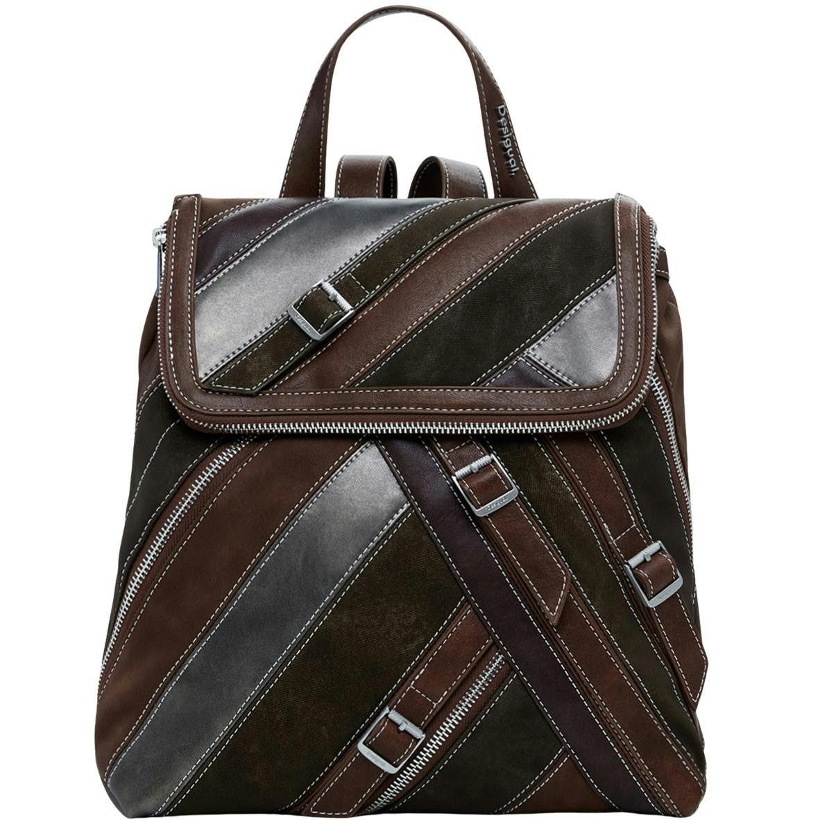 Desigual® Mochila Marrom de Mulher 25WAKP26 - UNI