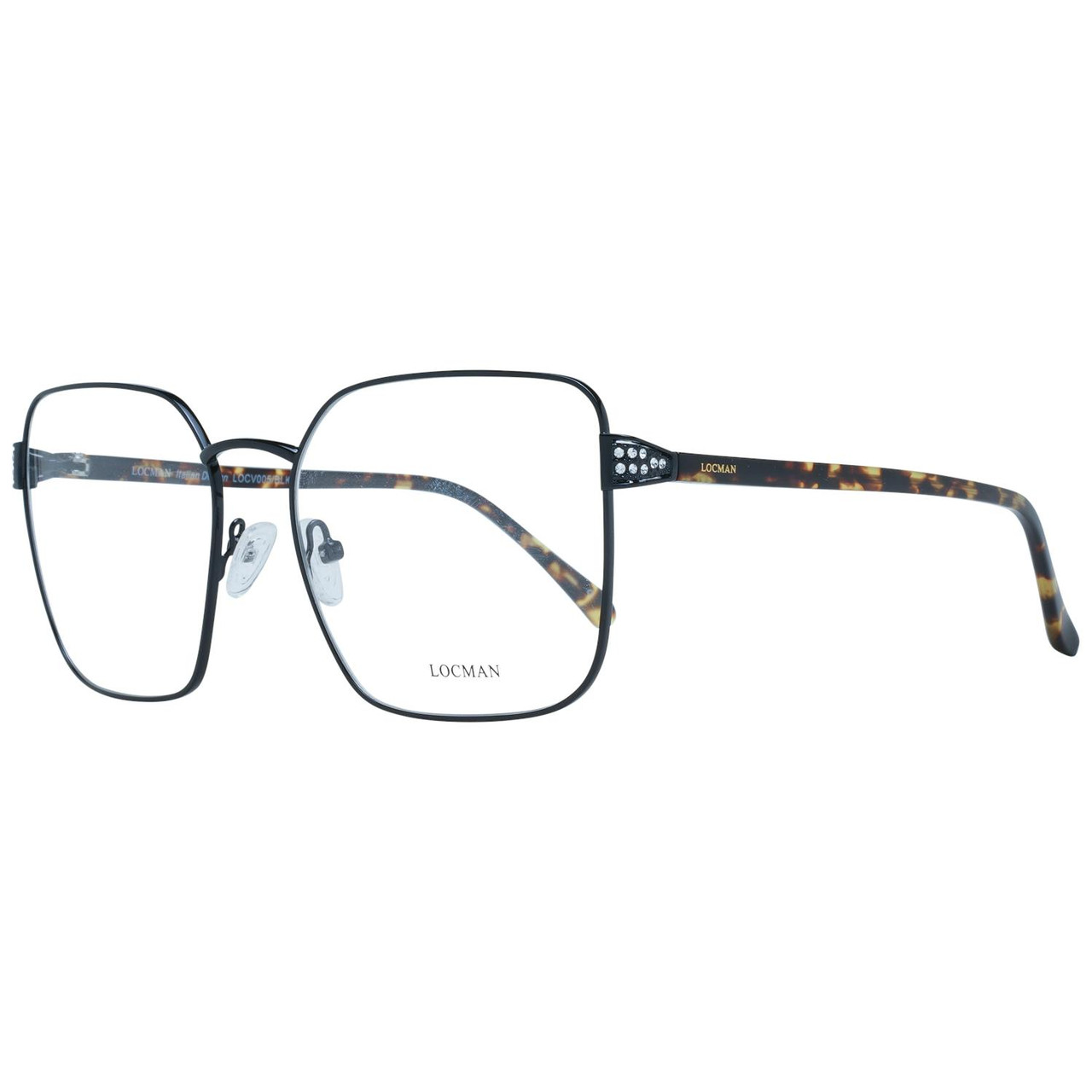 Locman® Armação Óptica LOCV005 BLK 57