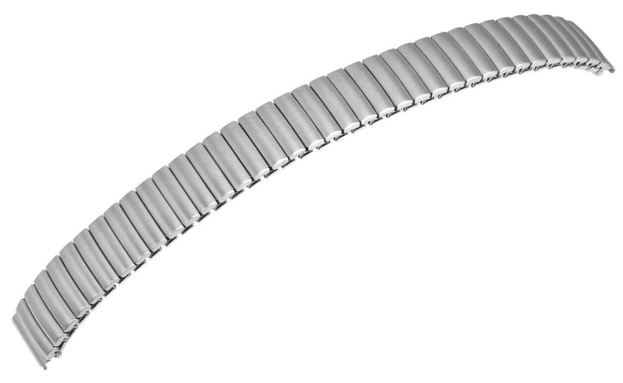 Mestre Artesão® Bracelete de Relógio em Aço Inoxidável Prateado 14mm - 0032
