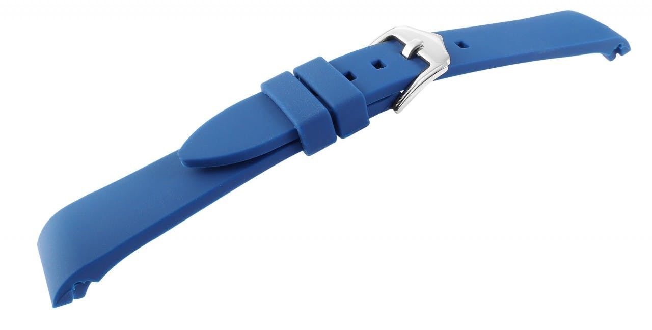 Engelhardt® Bracelete de Relógio em Silicone Azul – 18mm – 0070