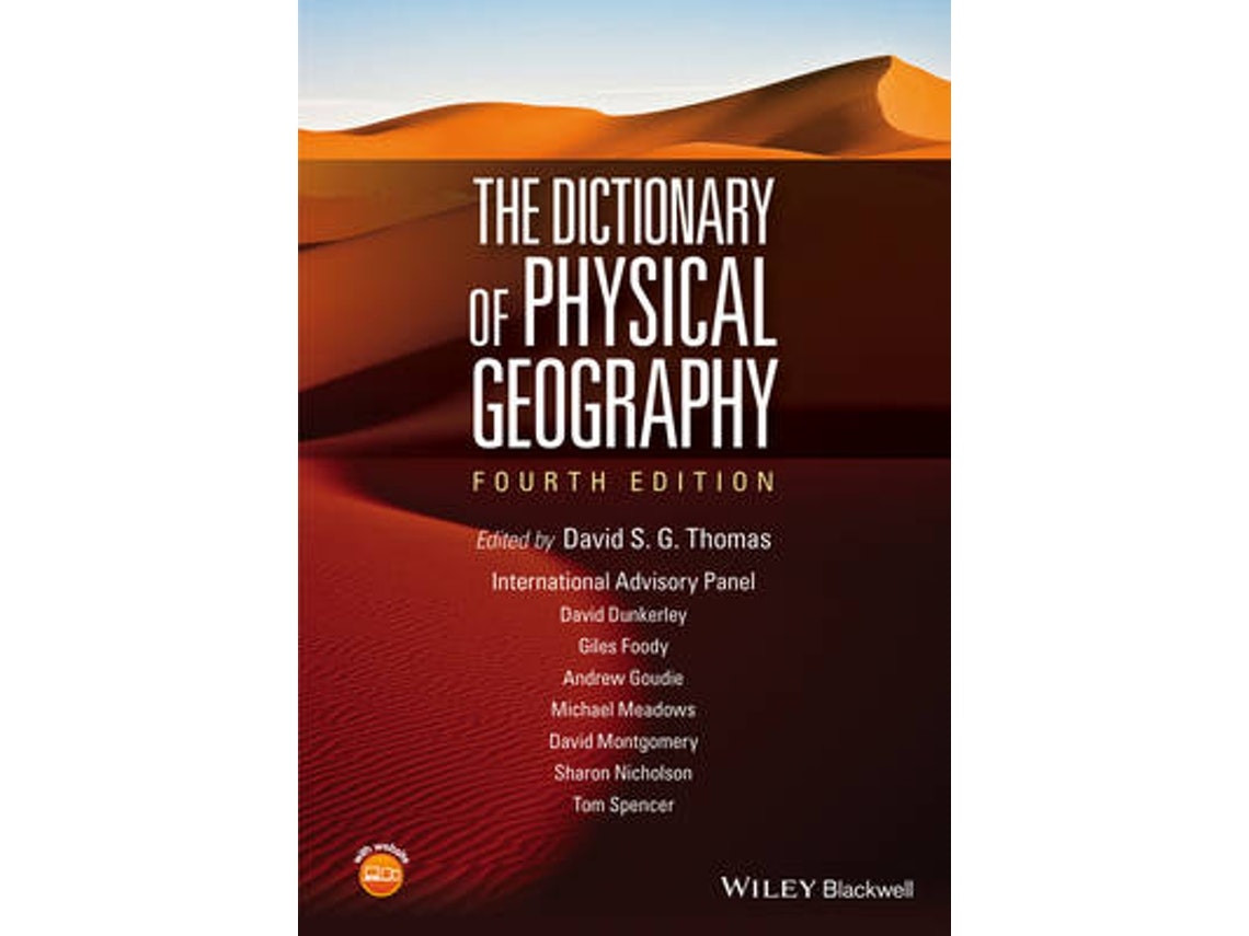 The Dictionary of Physical Geography de DSG Thomas (Inglés)