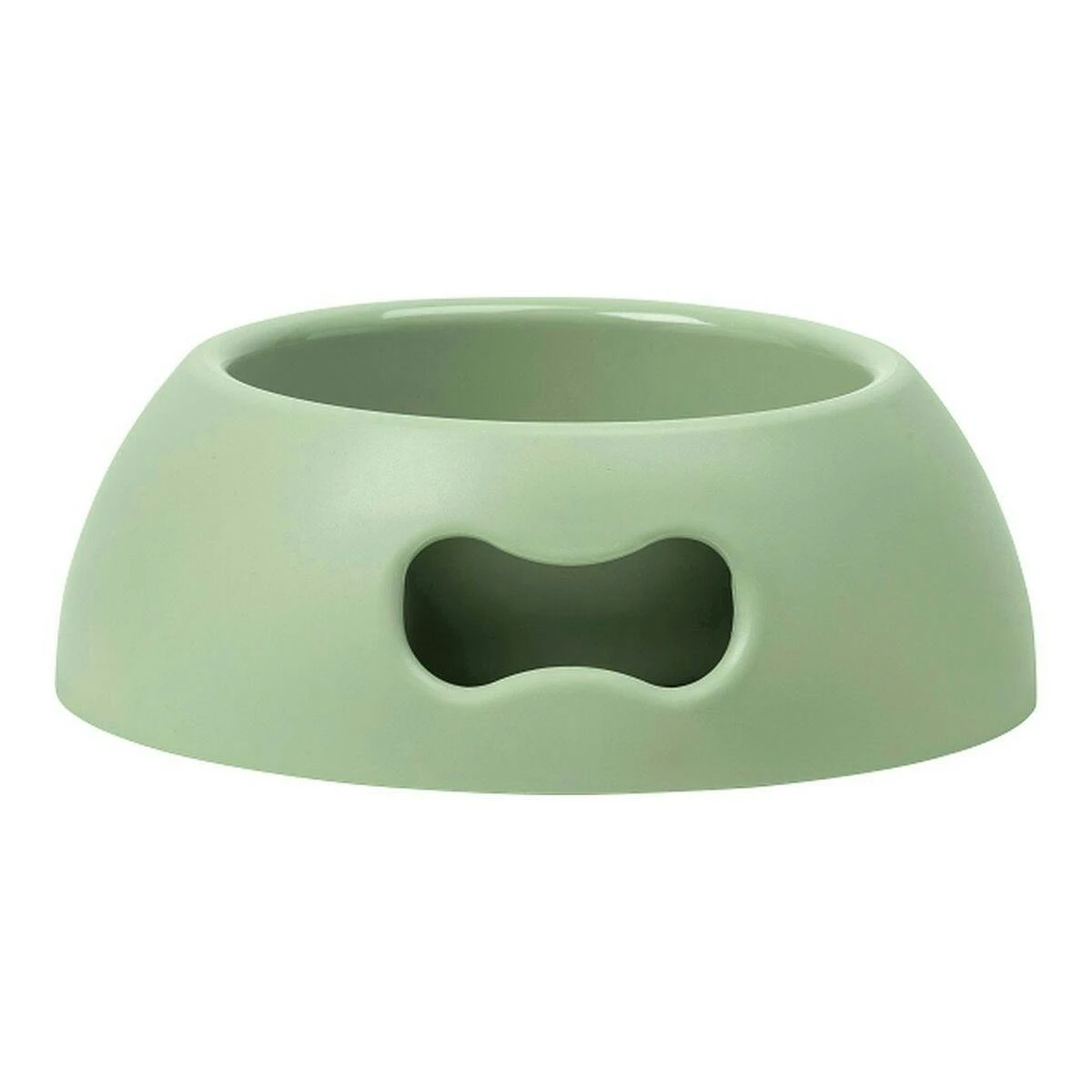 Comedouro para Cão United Pets Pappy 2,2 L Verde Polipropileno