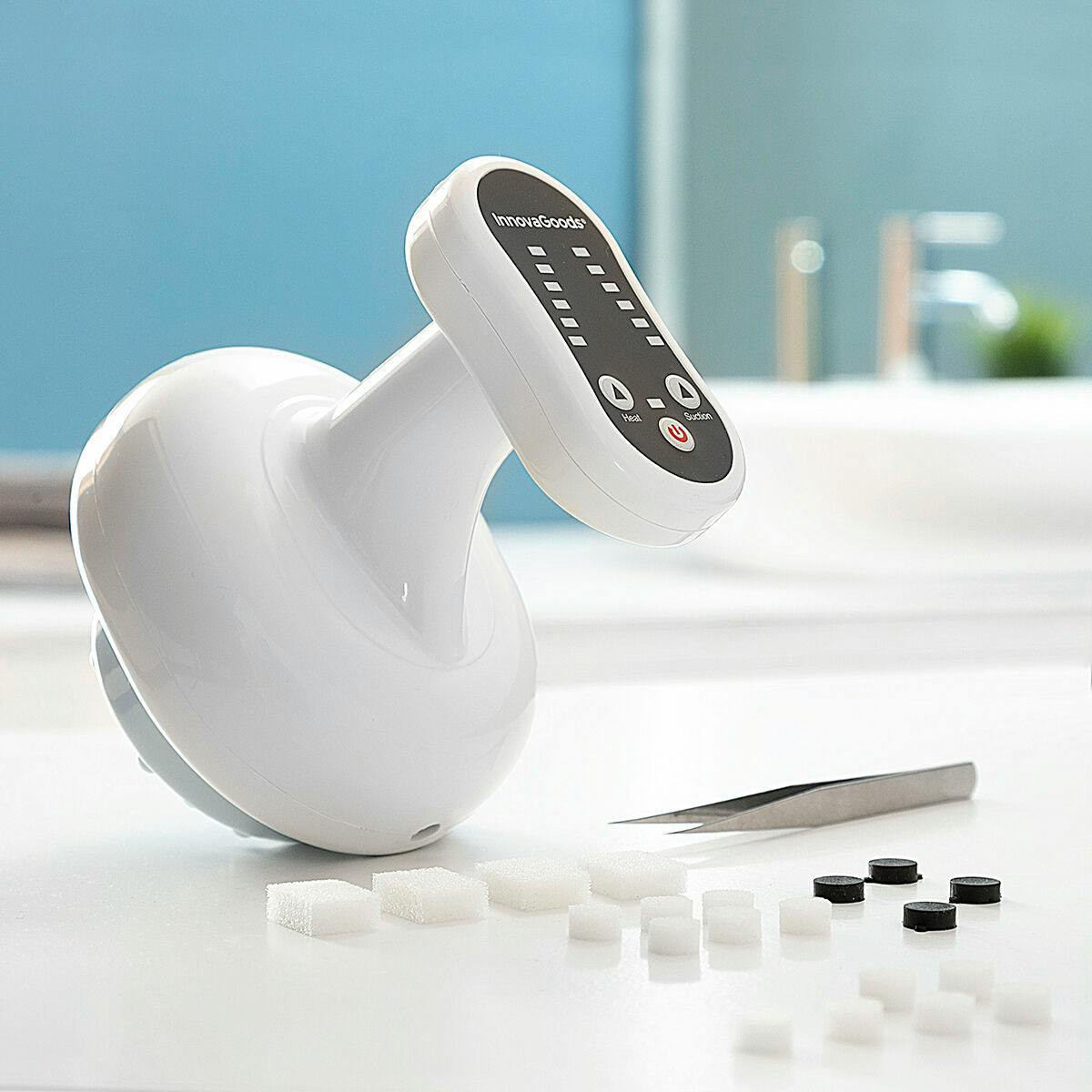 Aparelho de Massagem Anticelulítico Recarregável por Sucção e Calor Cellout InnovaGoods