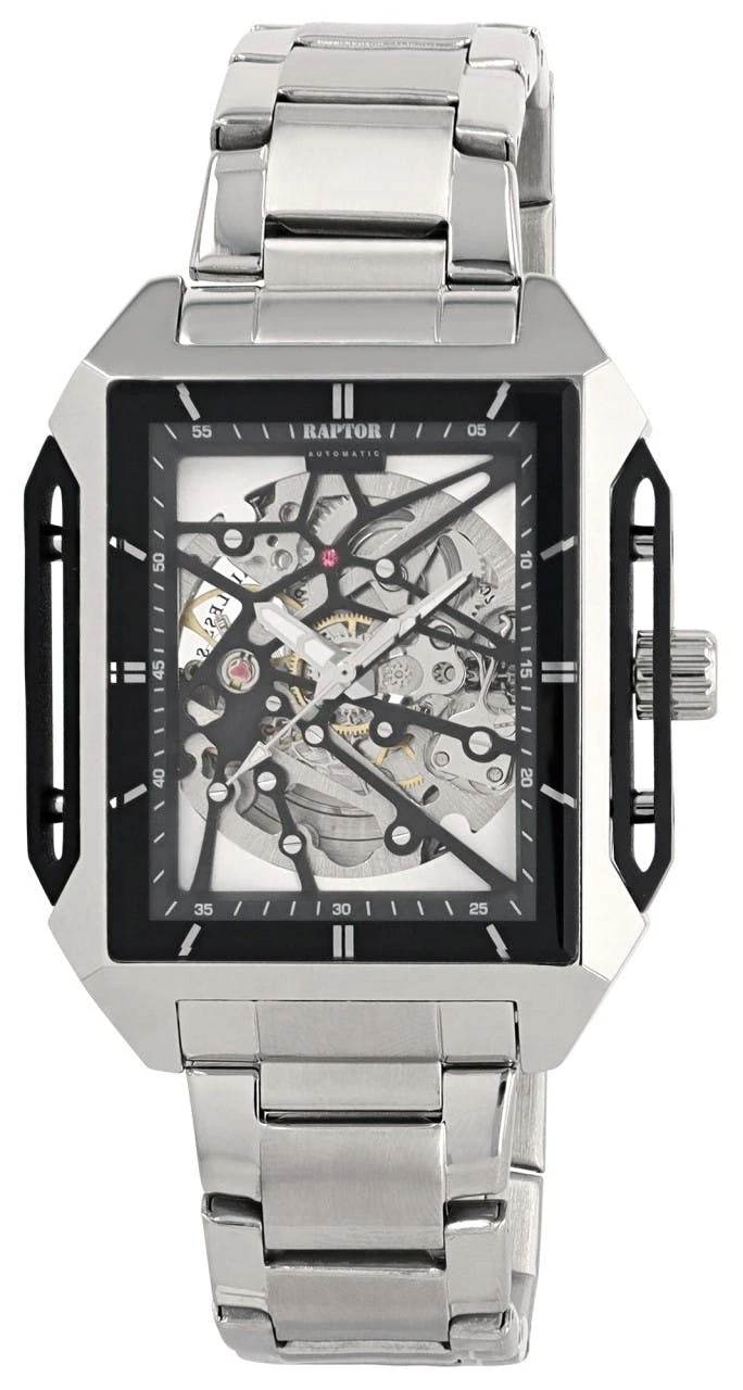 Relógio Raptor® Homem com Bracelete em Aço Inoxidável Prateado RA20406 - RA20406-001