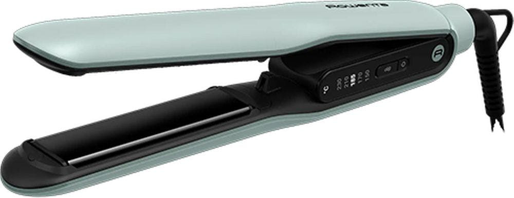 Alisador 2 em 1 ThermoGlide com revestimento de titânio e 5 temperaturas