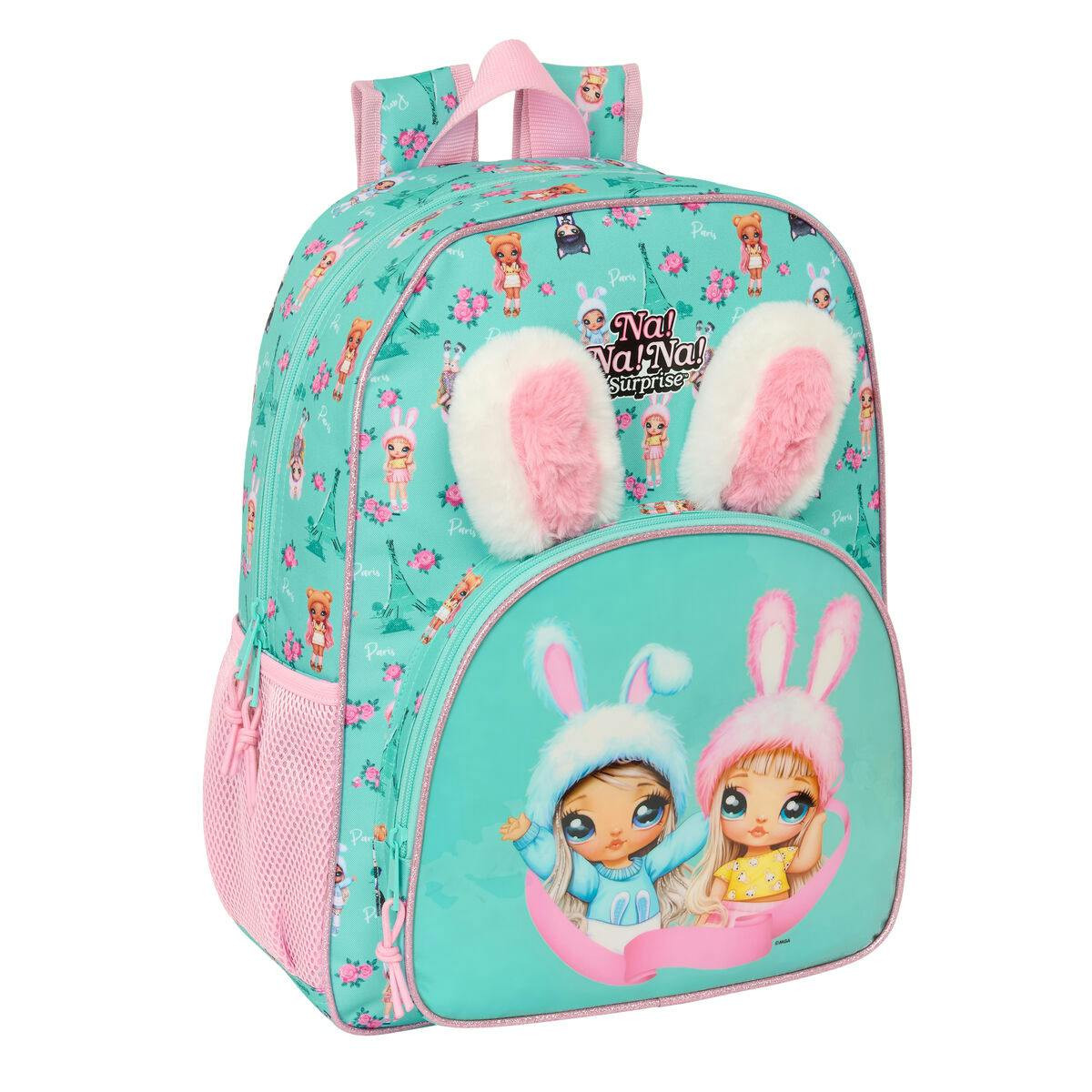 Mochila Escolar Na!Na!Na! Surprise Bunny 33 x 42 x 14 cm