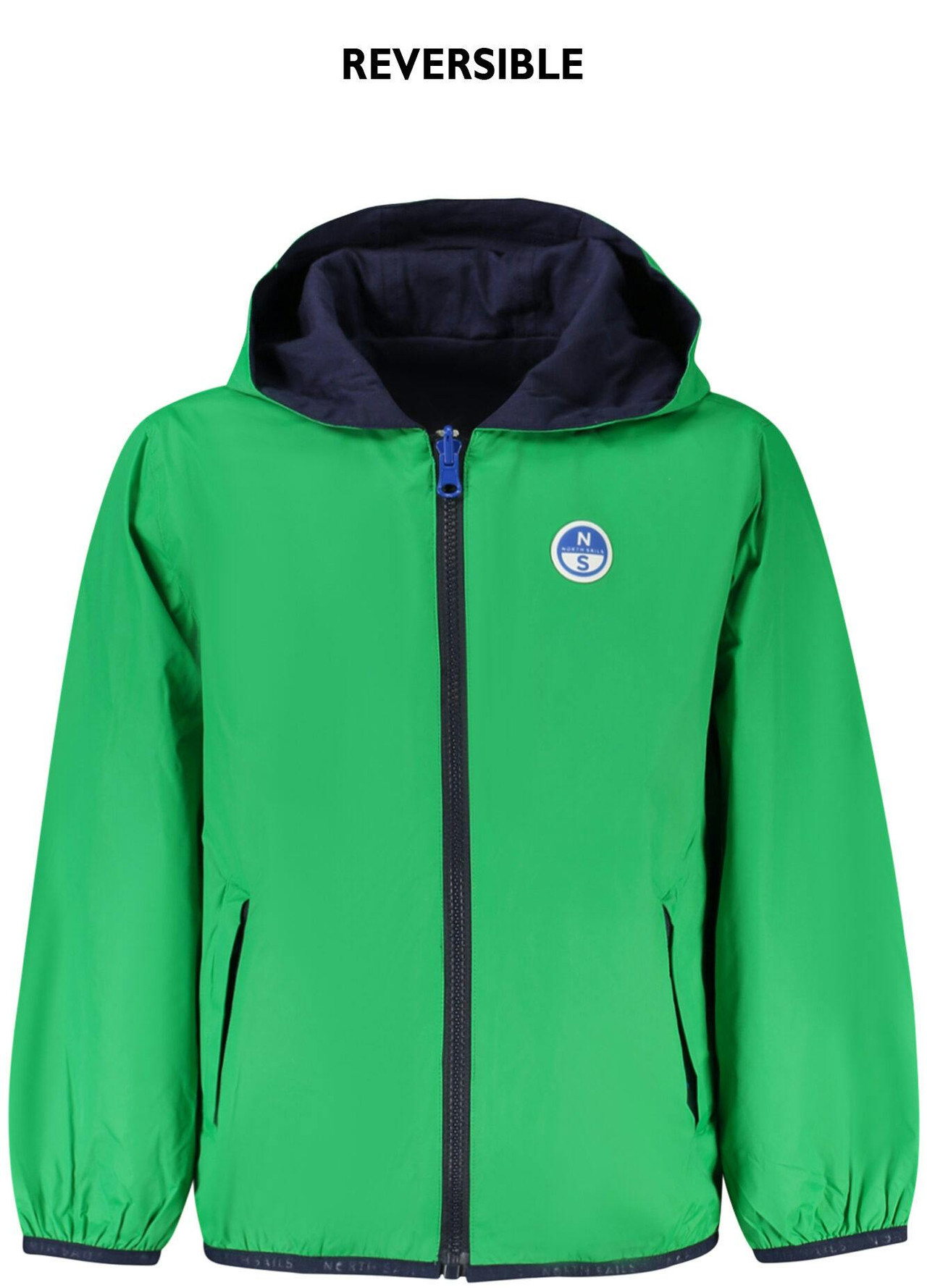 North Sails® Jaqueta Verde Reversível Criança 70195700 - 12A