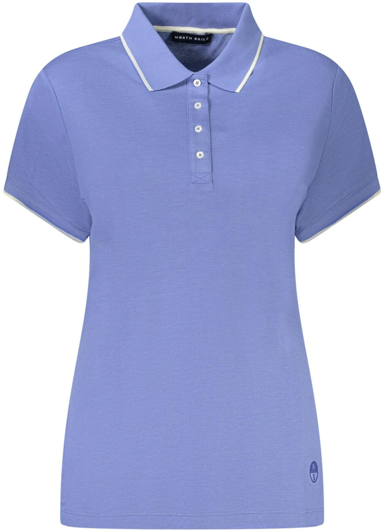 North Sails® Polo Azul Claro Mulher 92344000 - M
