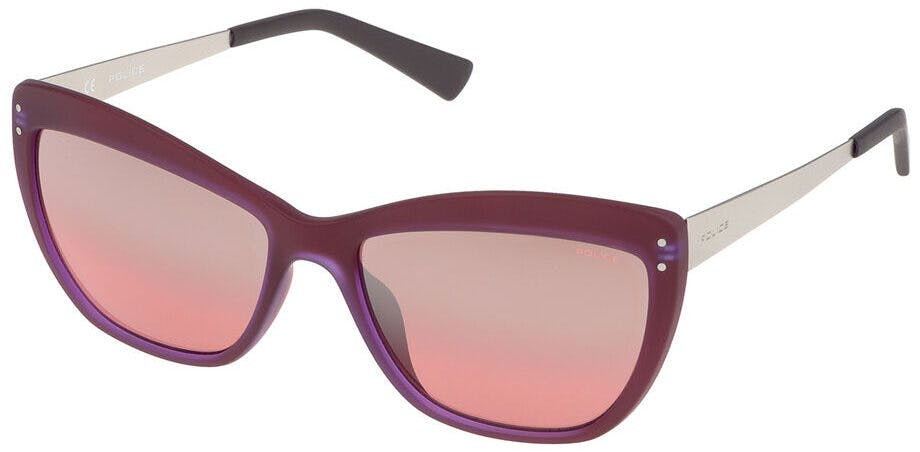 Óculos de Sol Femininos S1971 armação metálica 56 mm