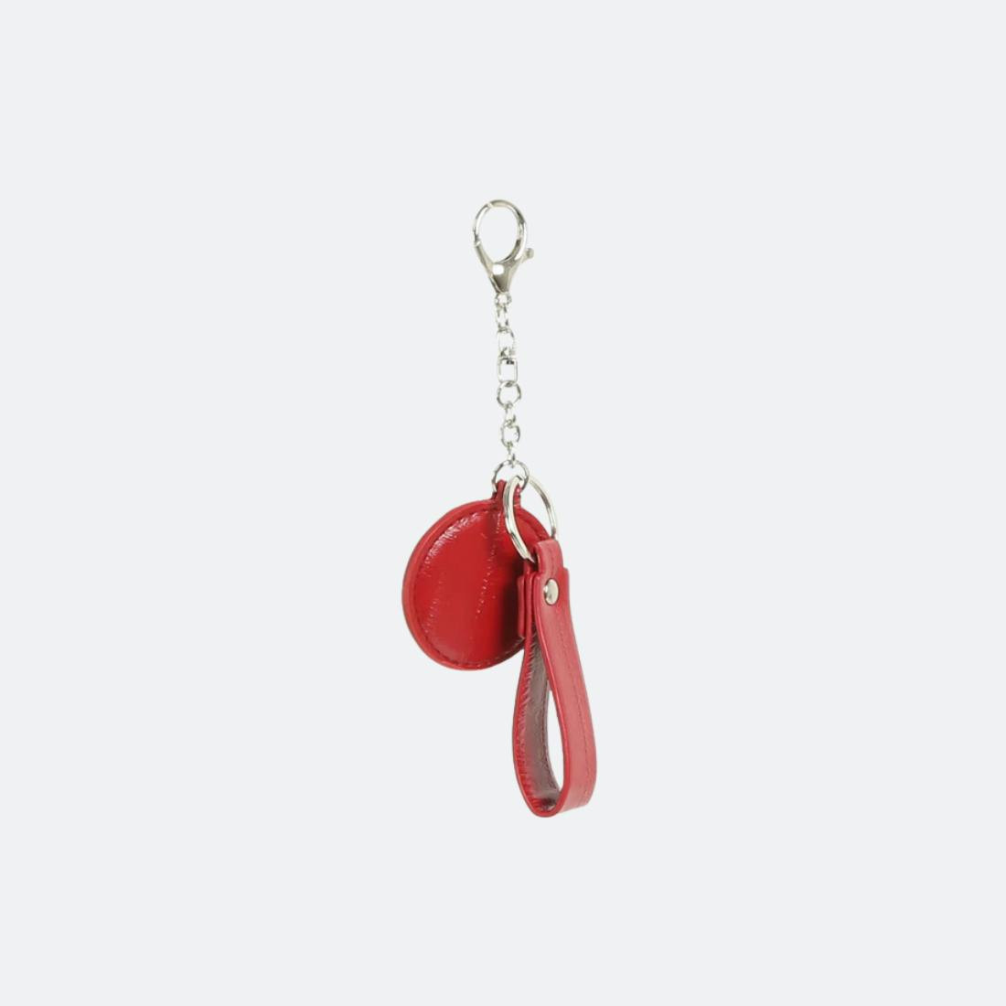 Mirror charm para mala e chaves em metal com espelho