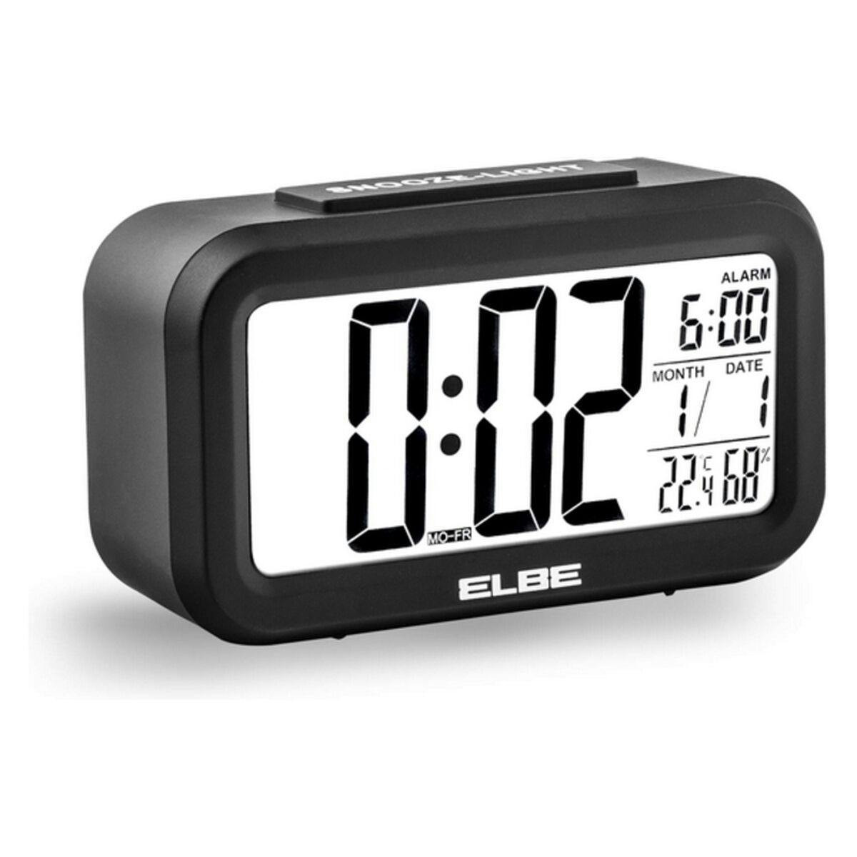 Relógio-Despertador ELBE RD-668 Preto 4,4"