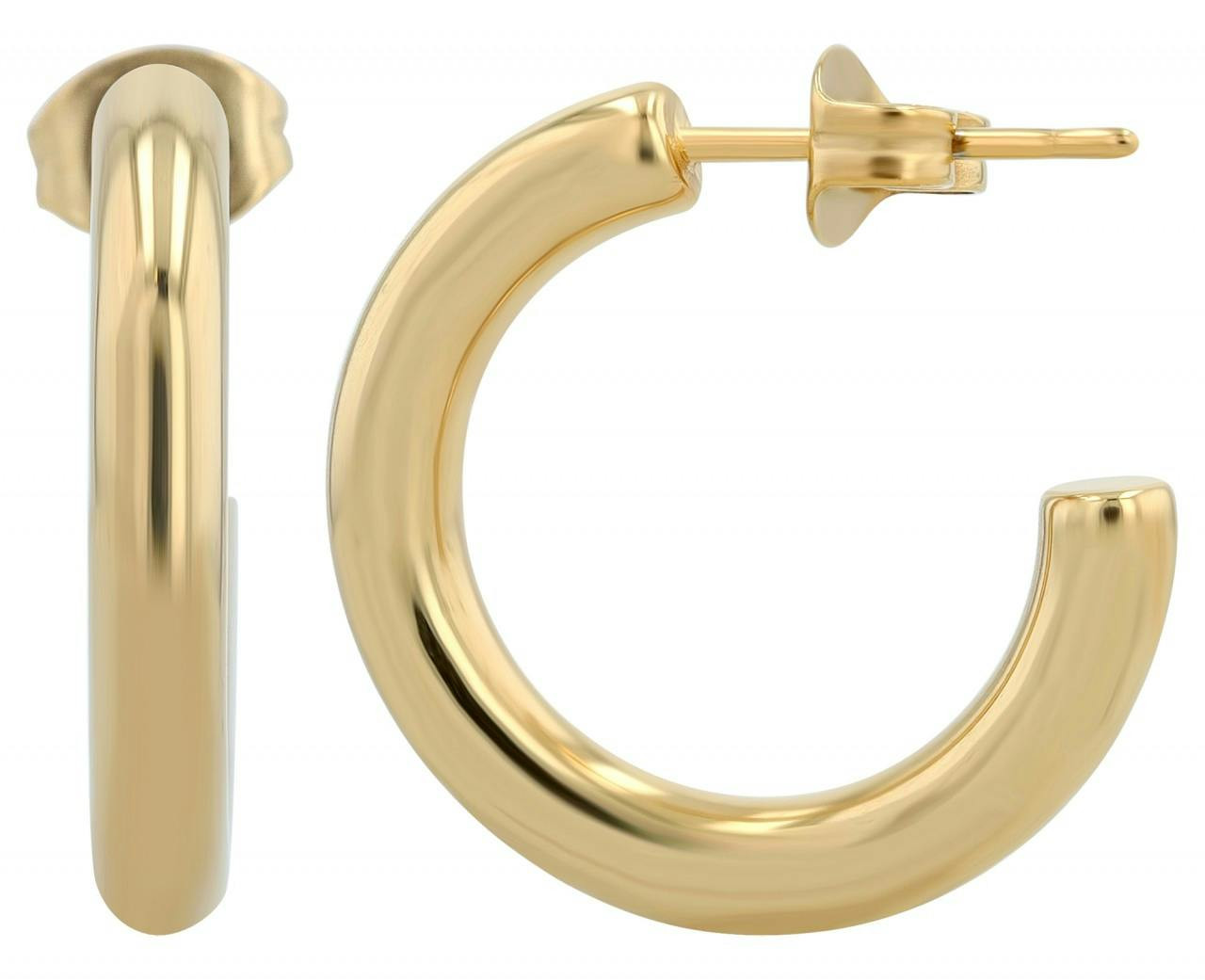 Akzent® Argolas "Christin" Douradas em Titânio 13 mm  0141