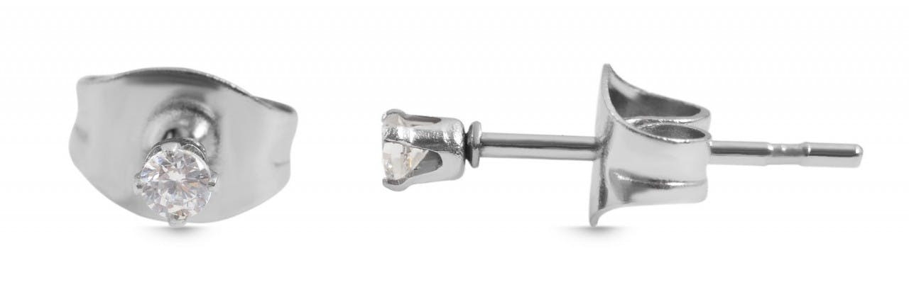 Akzent® Brincos "Lasarina" com Zircônia 0392