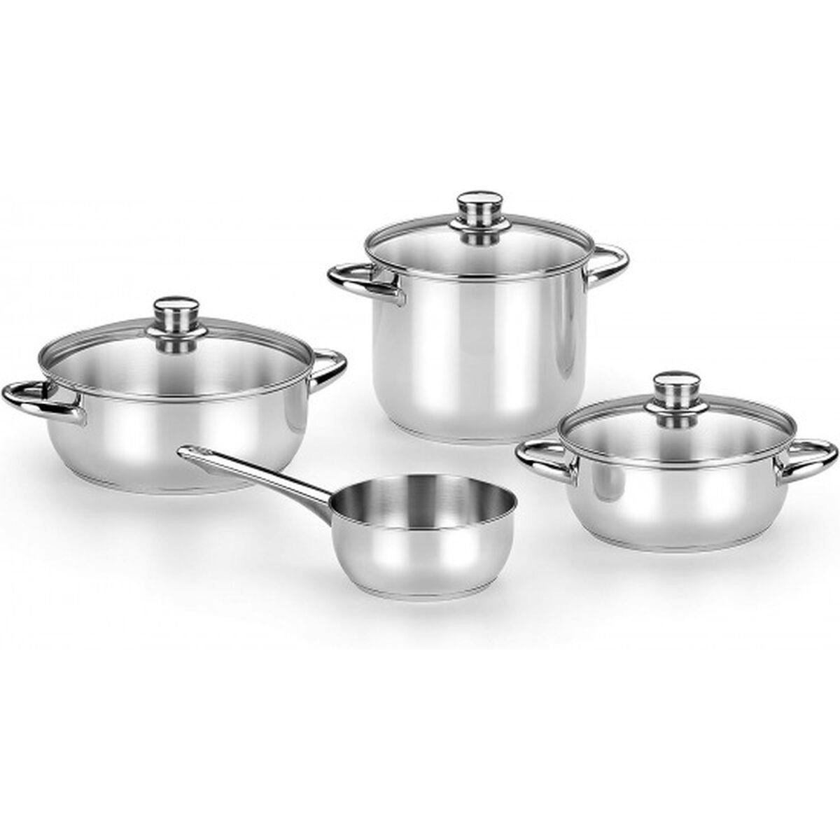 Trem De Cozinha MONIX Optima De 4 Peças Com Tampa
