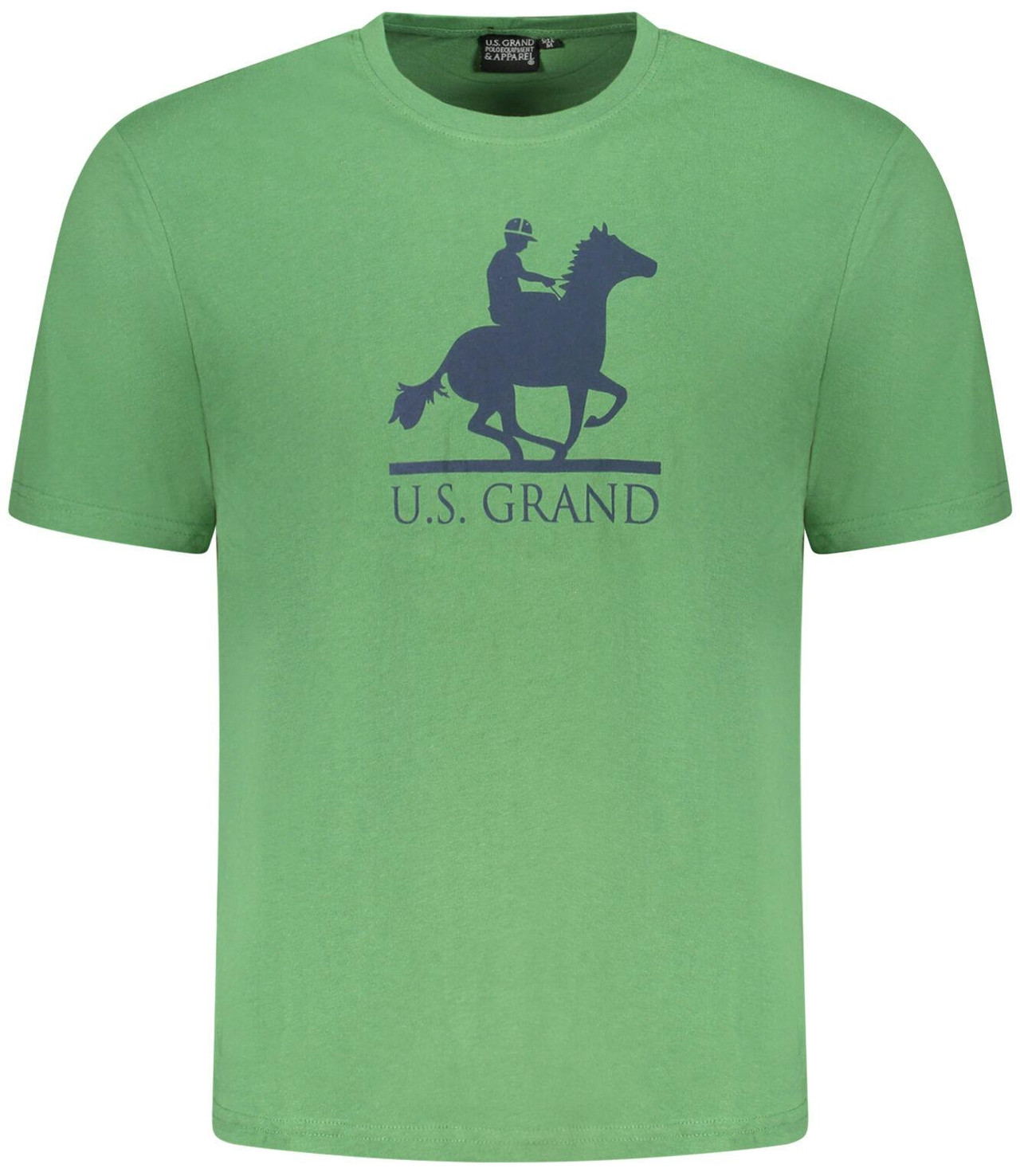 U.S. Grand Polo® T-Shirt Verde Homem AU02646 - XL