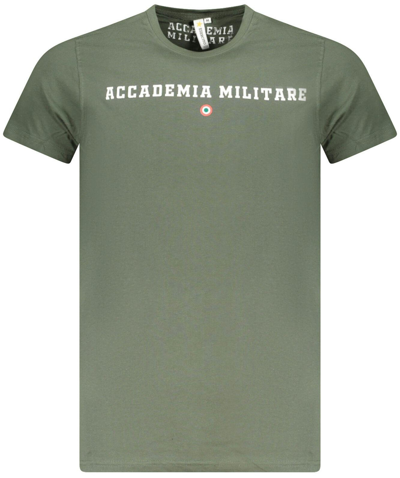 Accademia Militare®  T-Shirt Verde Homem S5S641 - XL
