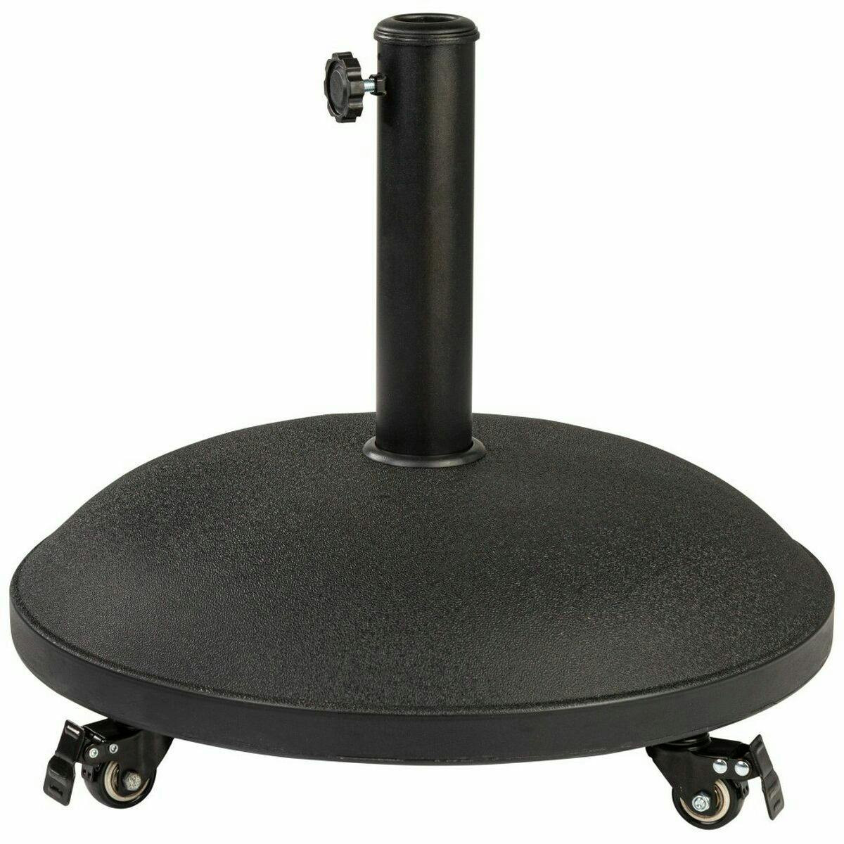 Base para Guarda-Sol Colorbaby 25 kg Com rodas Preto Aço Cimento