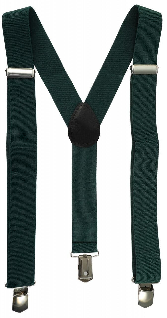 Suspensórios Verdes 130 cm - 3220016