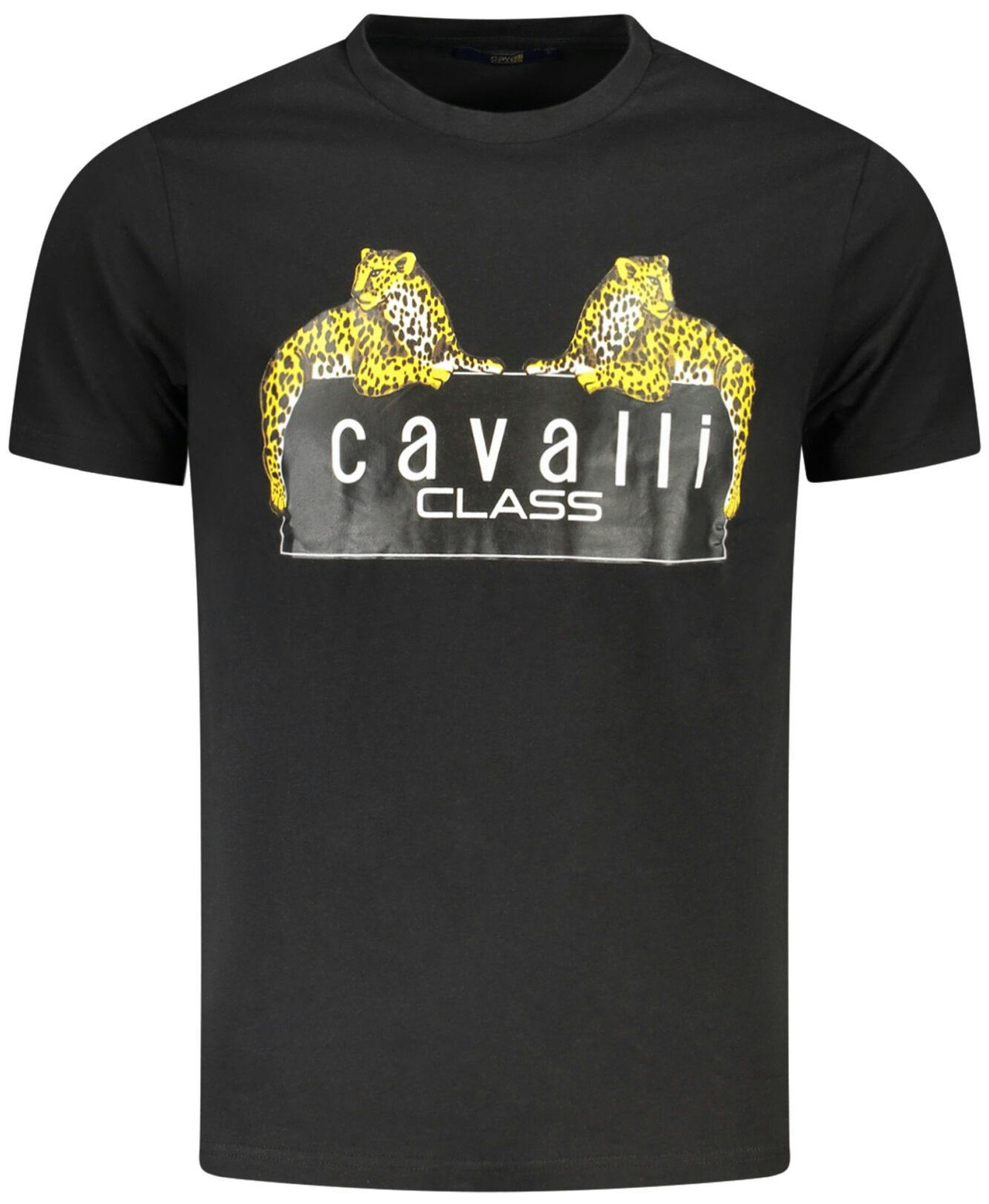 Cavalli Class® T-Shirt Preta Homem TXT60NJD060 - XL