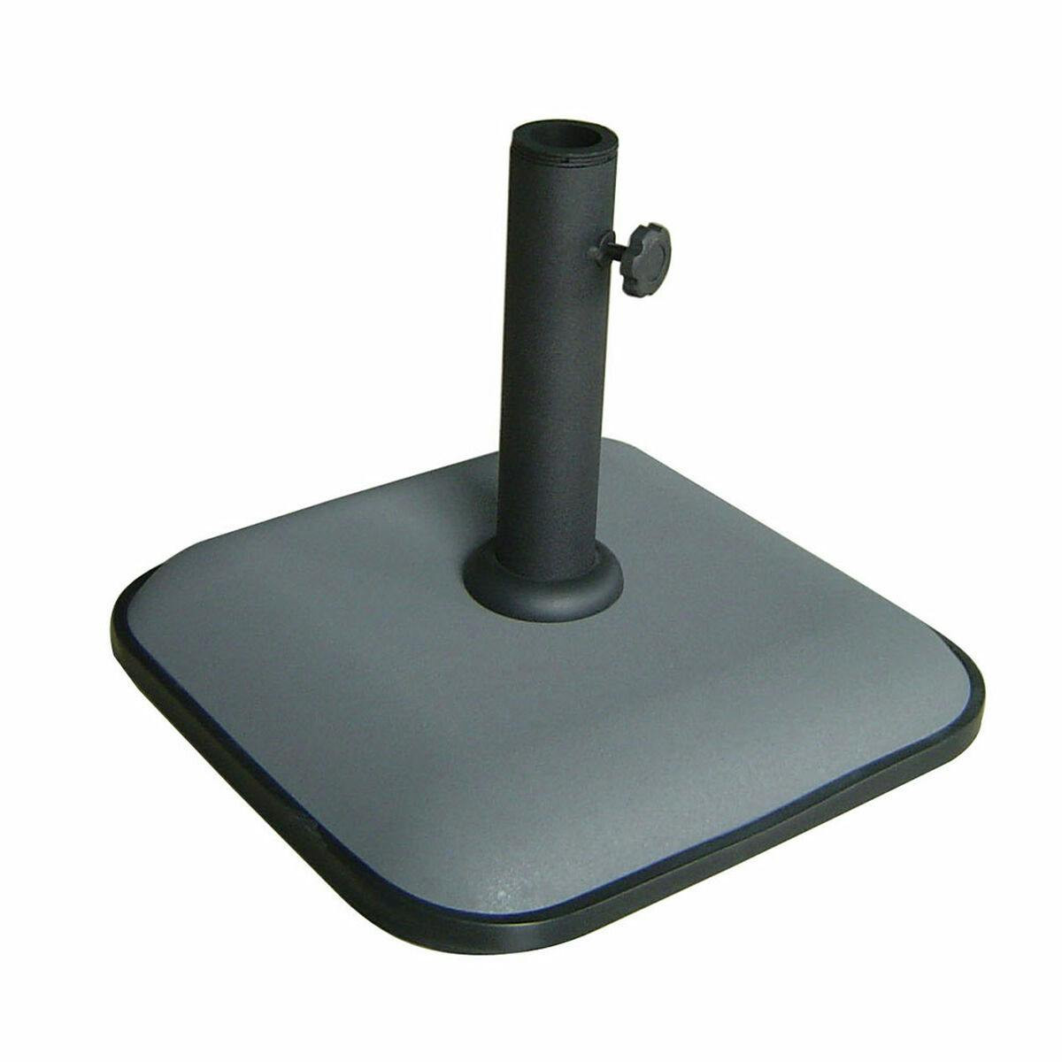 Base Sombrilla Cuadrada Marbueno 35x35x5,2 cm 11KG Cinza Jardim, Piscina, Terraço