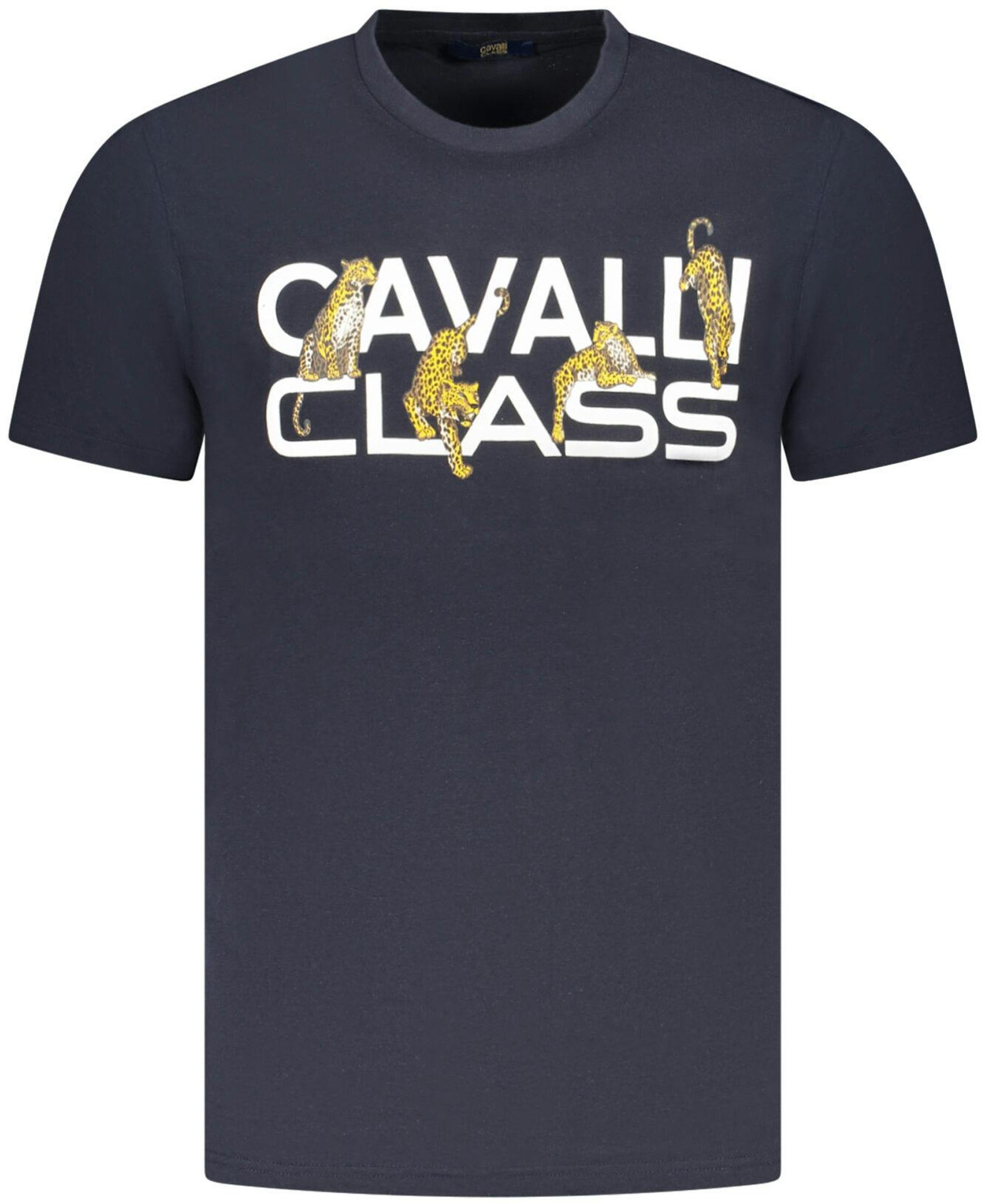 Cavalli Class® T-Shirt Azul Homem TXT60MJD060 - 2XL