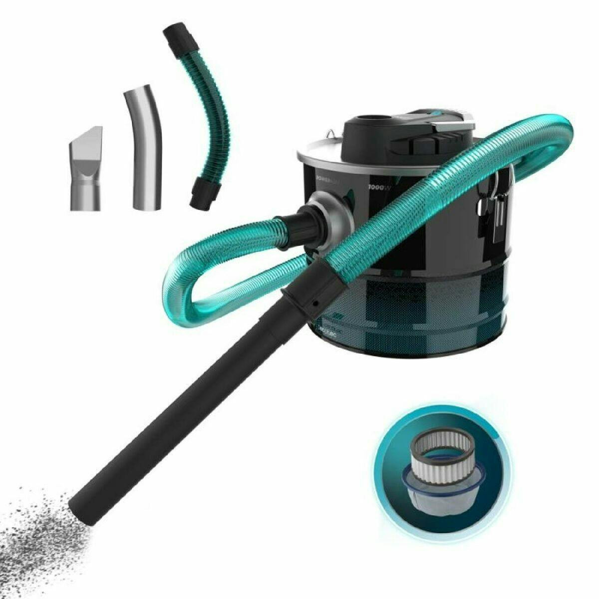 Cecotec - Aspirador de Cinzas Conga Ash 3000 Cinzento 1000 W
