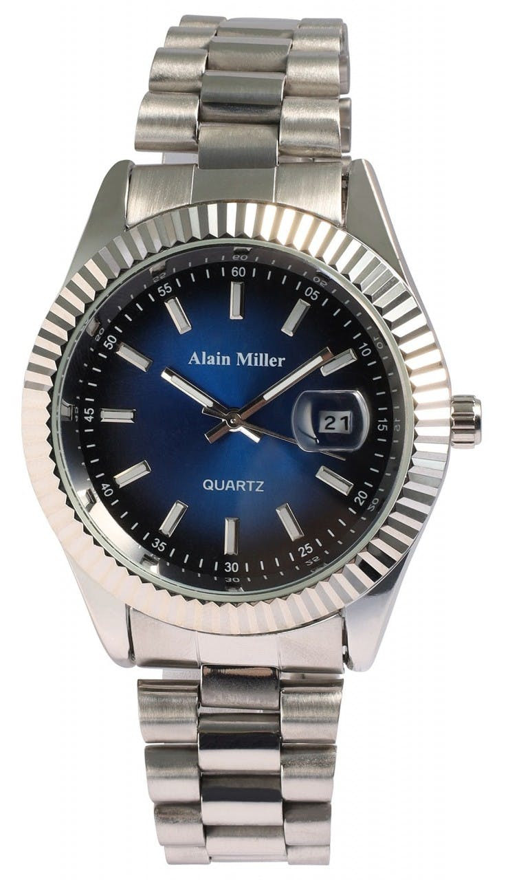 Relógio Alain Miller® Homem com Bracelete em Aço Inoxidável 0100