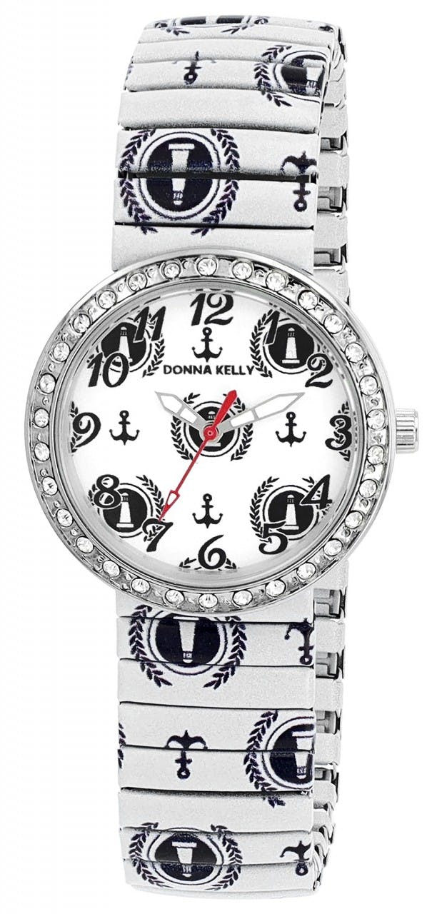 Relógio Donna Kelly® Mulher com Bracelete em Aço Inoxidável 0071