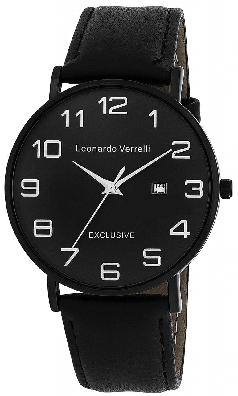 Relógio Leonardo Verrelli® Homem com Bracelete em Pele Sintética - 2900281 - 2900281-002