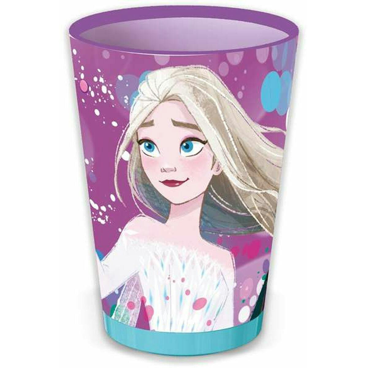 Copo Frozen Violetas 470 ml Plástico