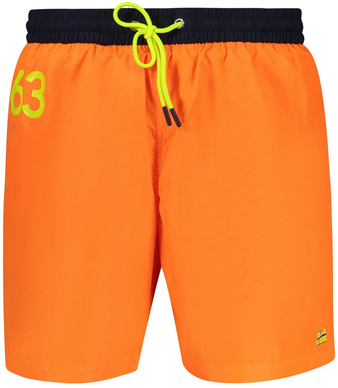 Norway 1963® Calção de Praia Laranja de Homem - M