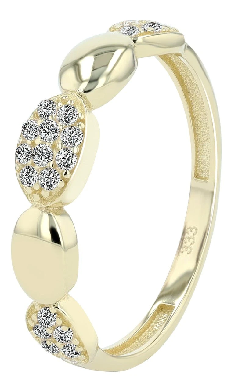 Joalharia Ouro 8k - Anel em Ouro "Nia" - Tam.62