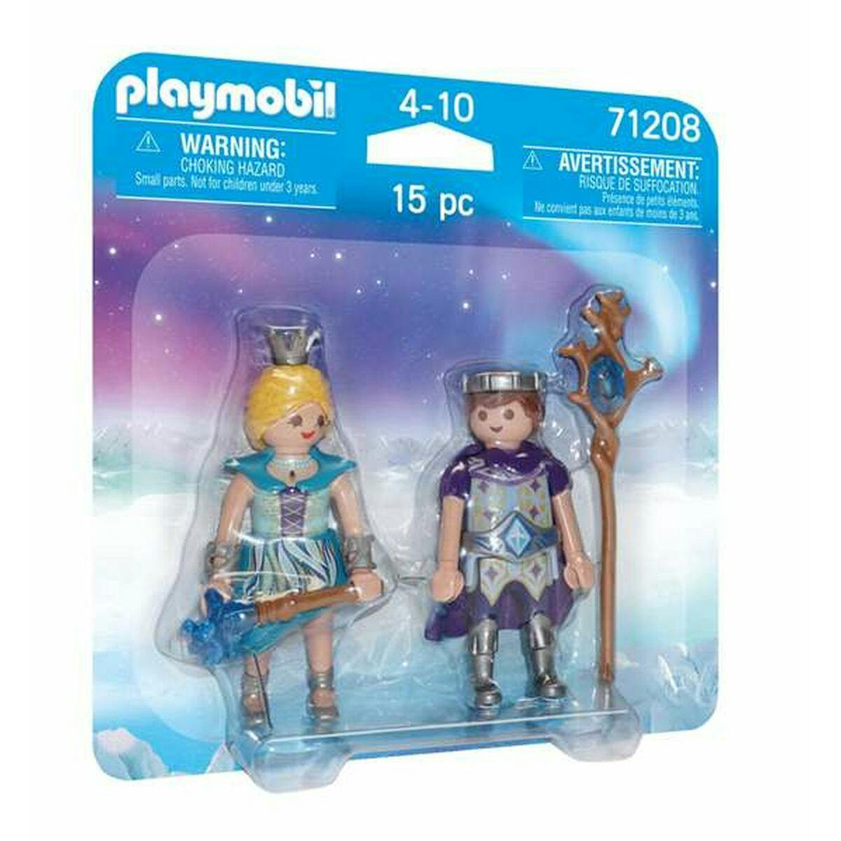 Figuras Articuladas Playmobil Príncipe Princesa (15 Peças Duo)