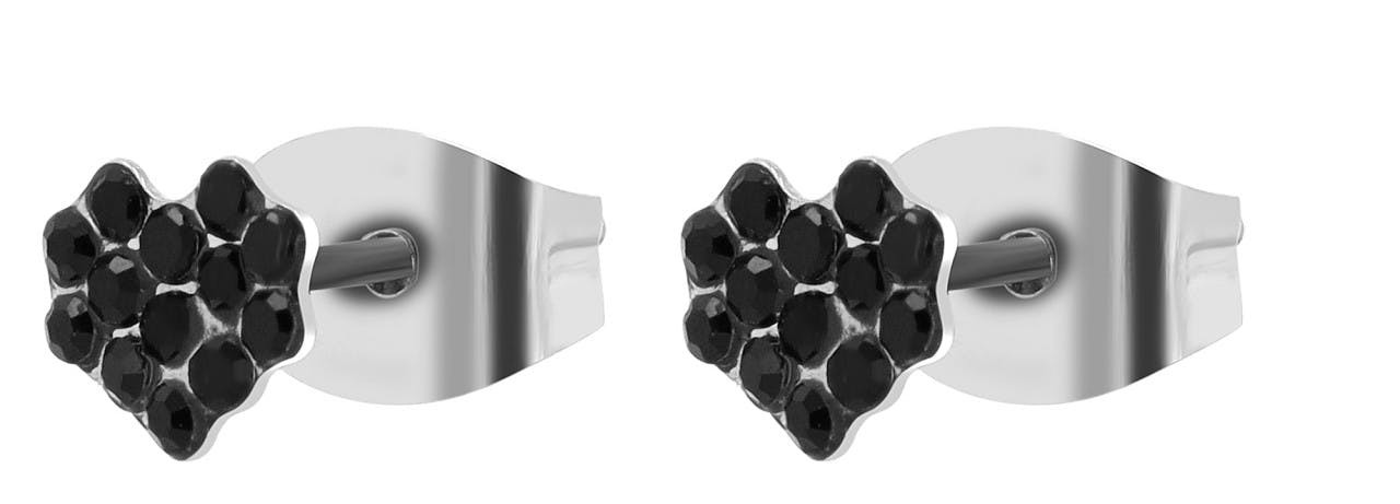 Akzent® Brincos Coração em Aço Inoxidável - 0706 - 5050706-002