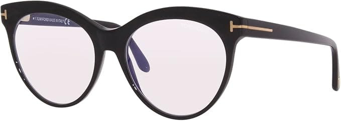 Tom Ford® Armação Ótica FT5827-B 001 55 com Filtro Azul