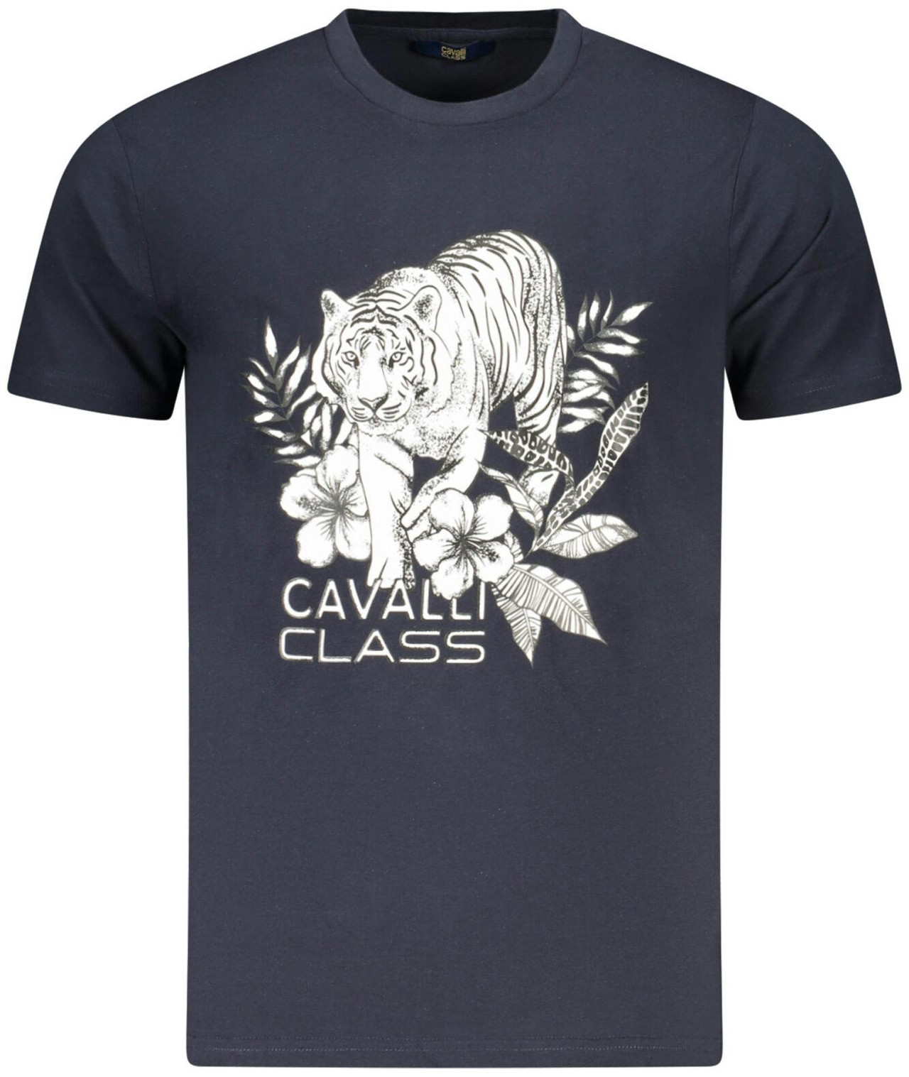 Cavalli Class® T-Shirt Azul Homem TXT60RJD060 - M