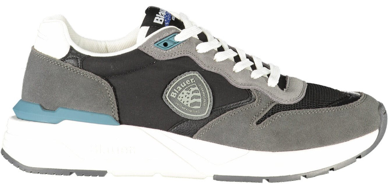 Blauer USA®  Sapatilhas Pretas e Cinza de Homem S5RAY02MES - 41