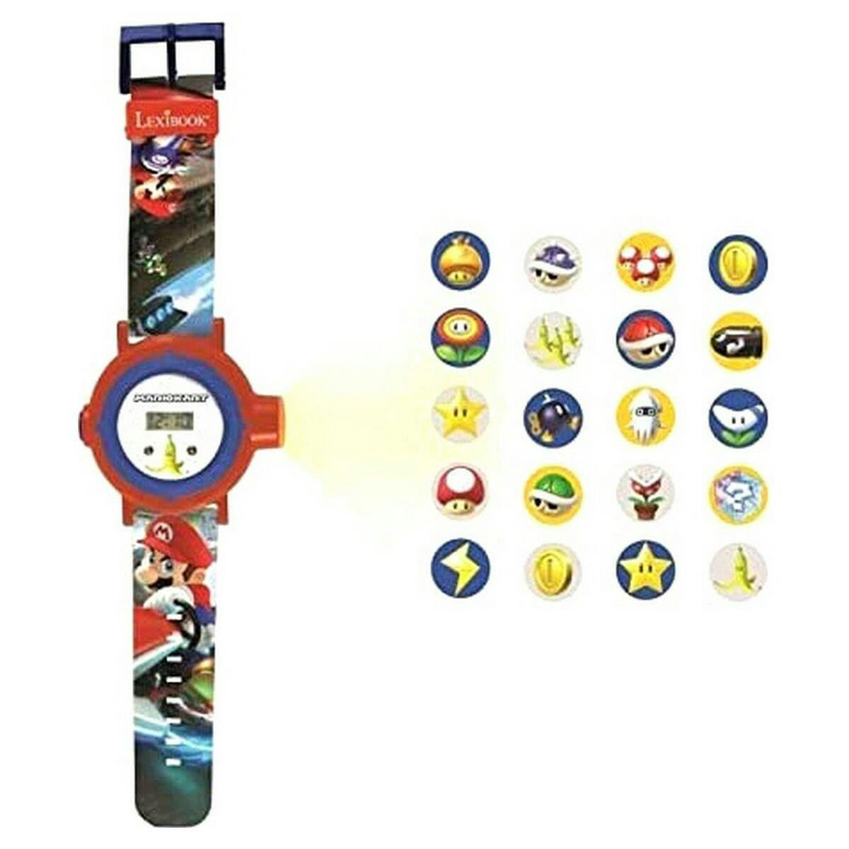 Relógio Projetor Mário Kart