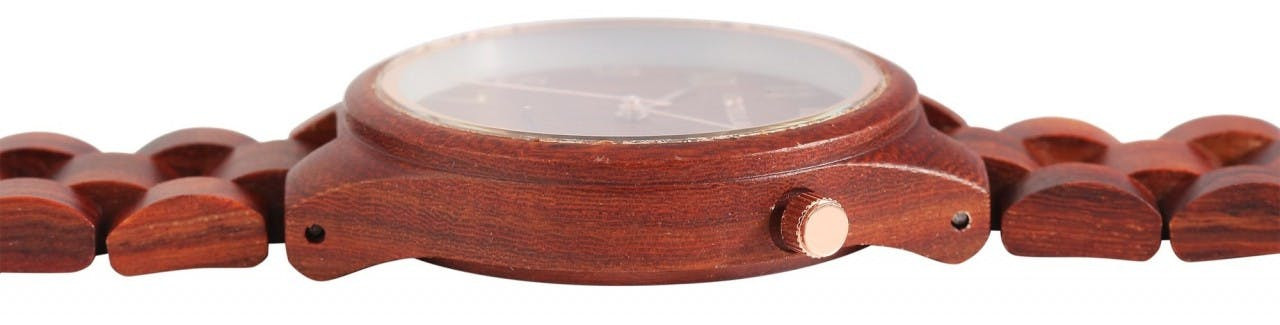 Relógio Excellanc® Mulher com Bracelete em Madeira 1800236