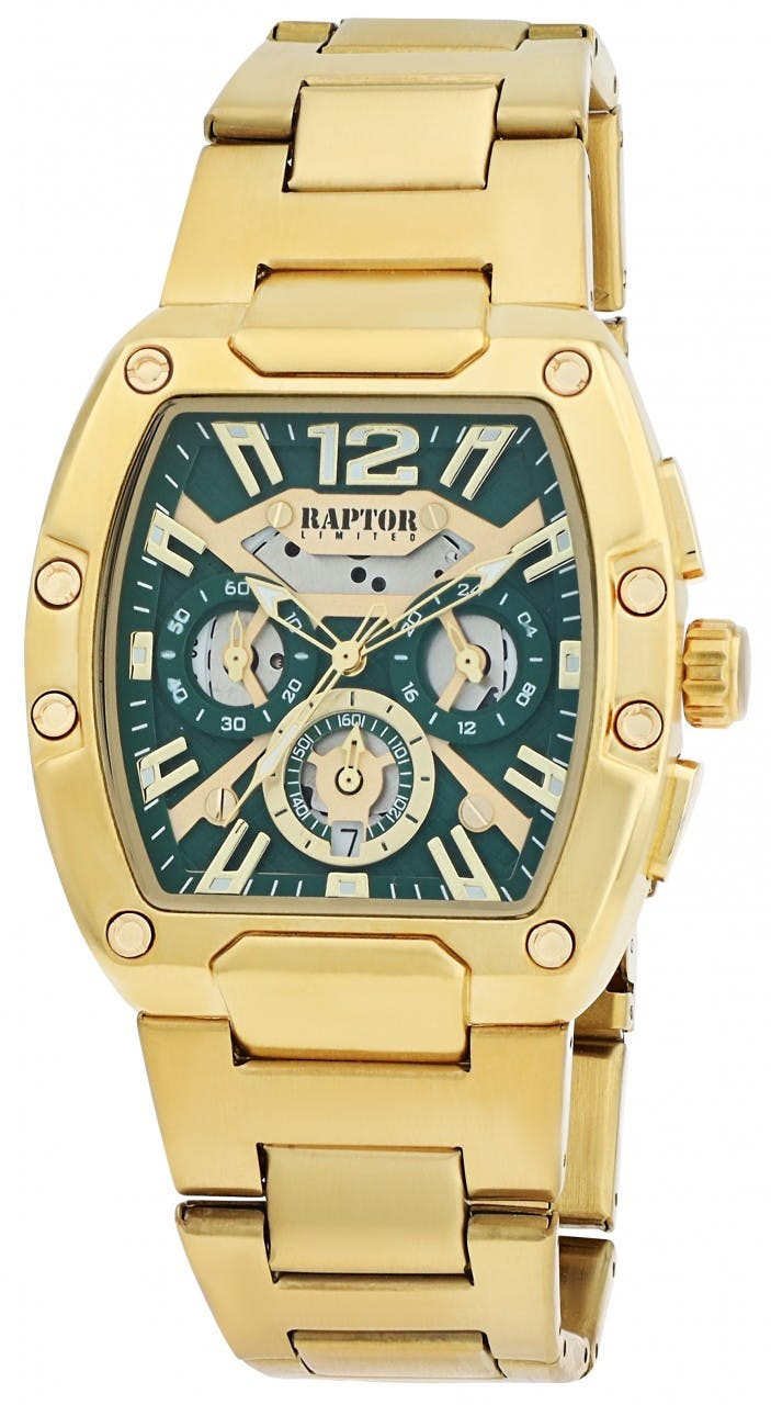 Relógio Raptor® “Luxor” Homem com Bracelete em Aço Inoxidável RA20398 - RA20398-001