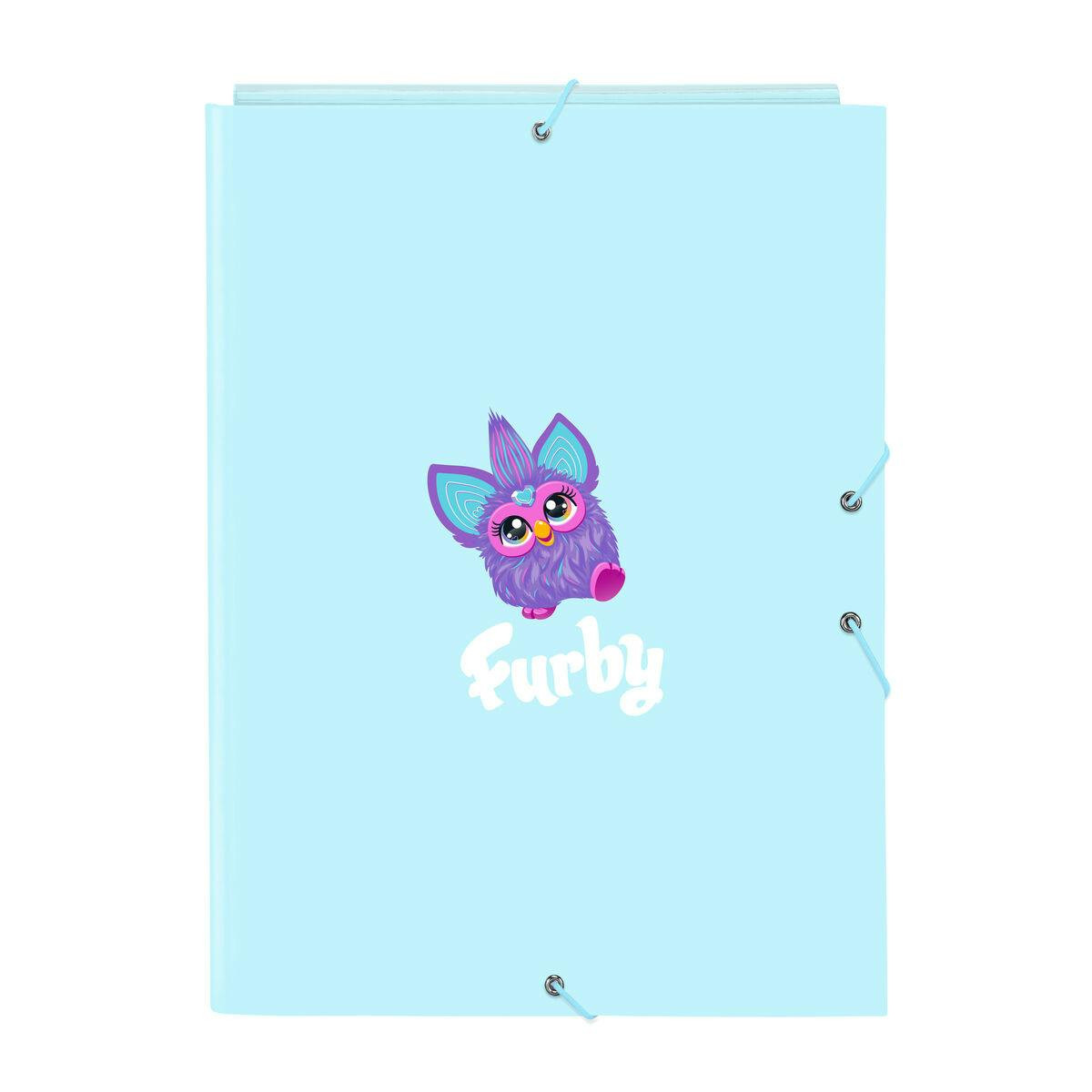 Pasta Furby Azul Celeste A4 - S4312647